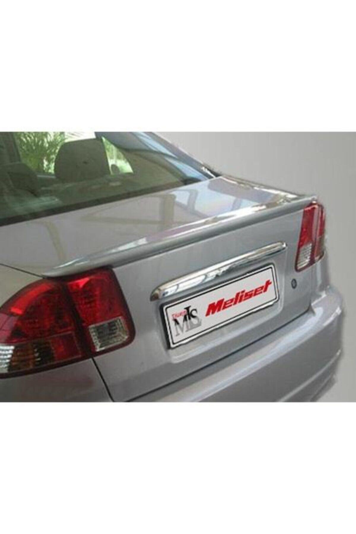 Meliset (boyasız) Honda Civic Vtec2 Anatomik Spoiler 2002-2005 Arasına Uyumludur