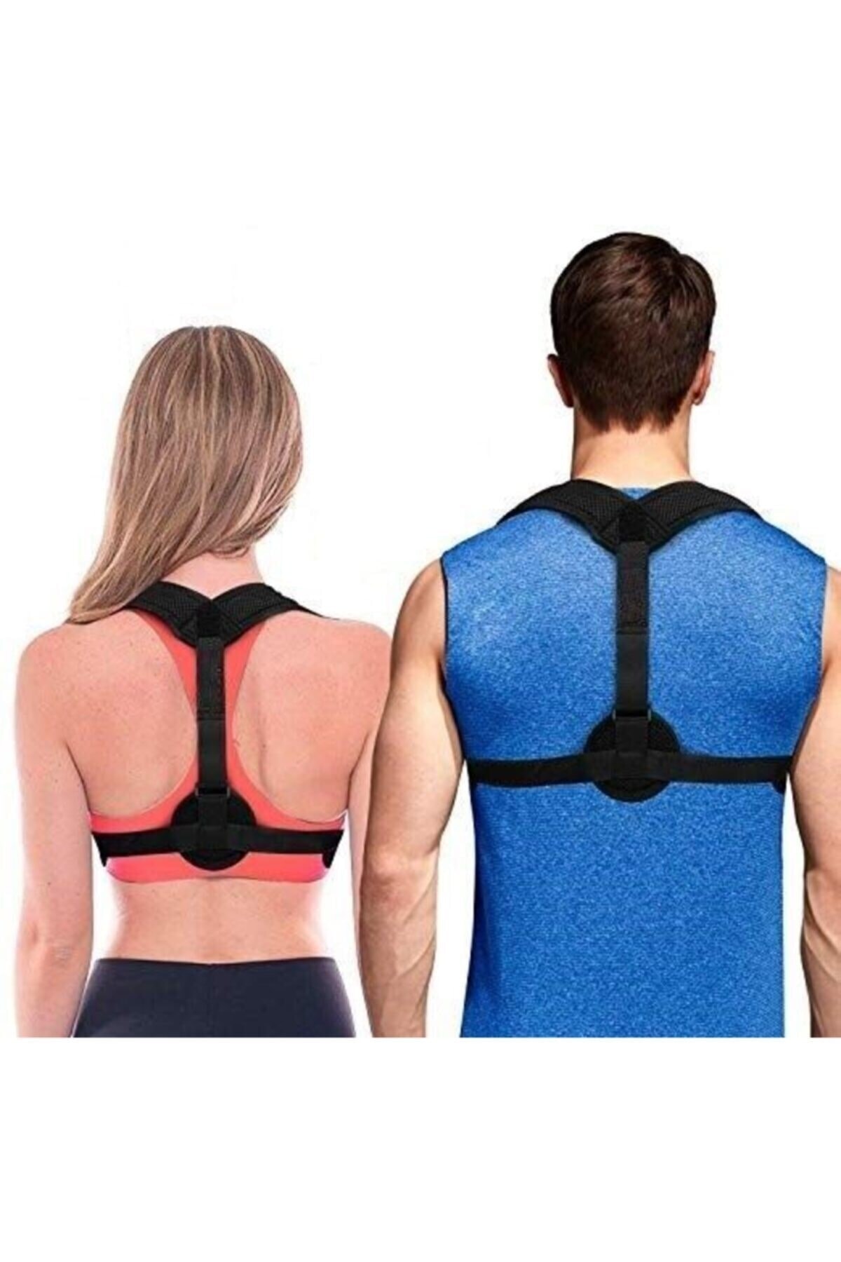 Megev Unisex Siyah Kelebek Bedensiz  Dik Duruş Korsesi