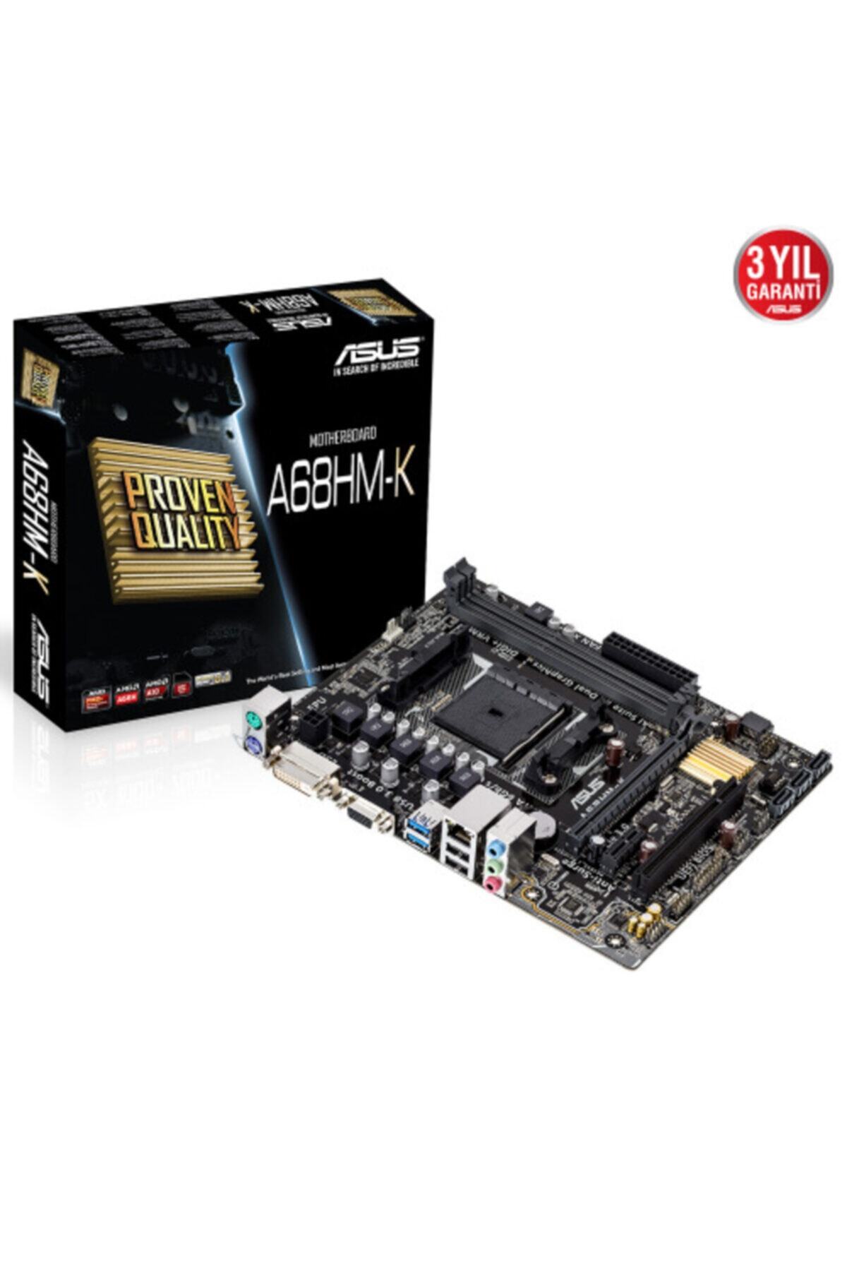 ASUS A68hm-k S/l/v Ddr3 D-sub Dvı 1xpcı (fm2)