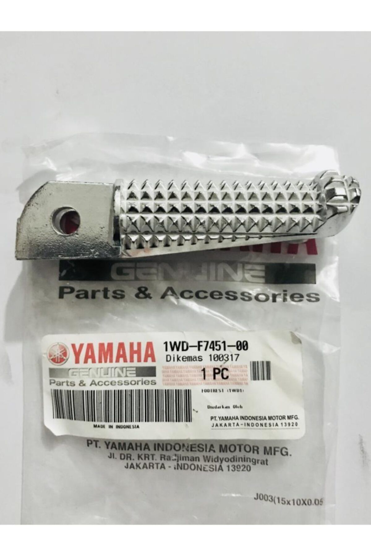 Yamaha Yzf R25 Mt 25 Uyumlı Orjinal Ön Sol Sürücü Basamak