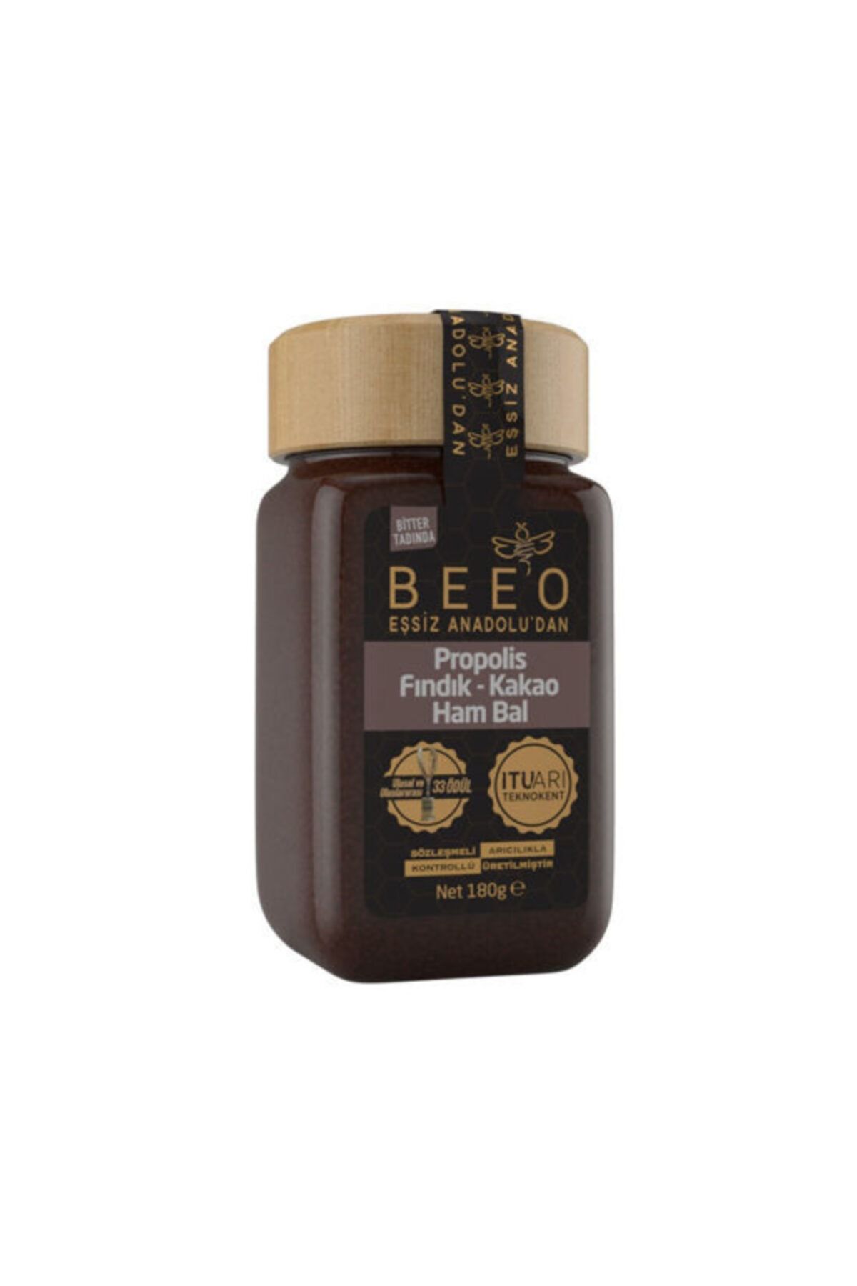 BEE'O Kakao Fındık Ham Bal Propolis Karışım