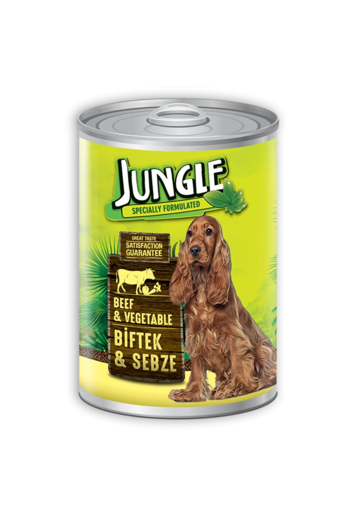 Jungle Biftekli Sebzeli Köpek Konservesi 415 gr