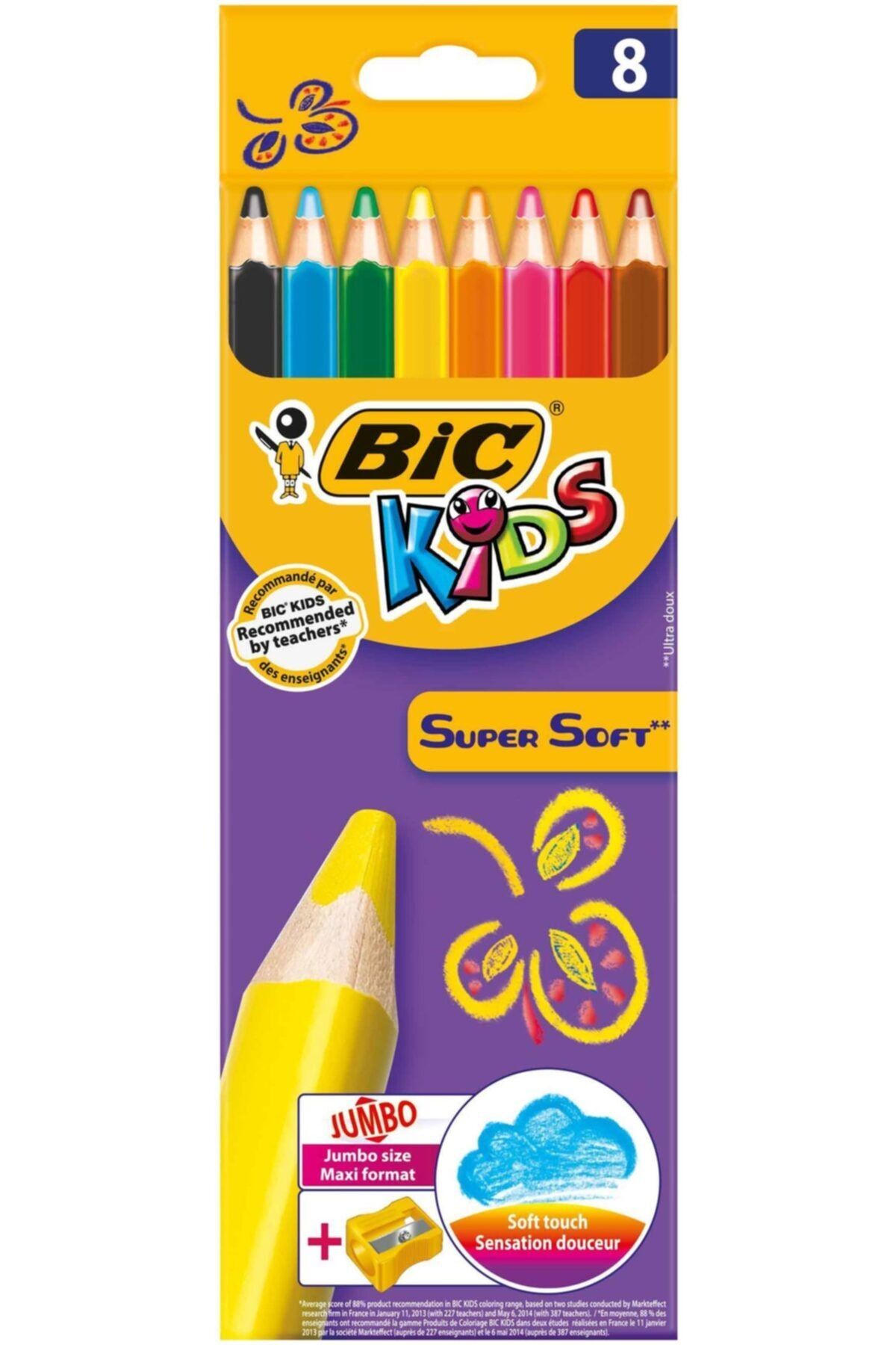bic yumusak uclu pastel kuru boya 8 li fiyati yorumlari trendyol