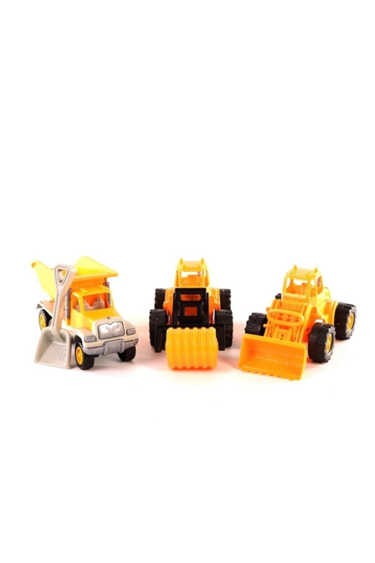 Uçarkid Uçar Kid 165 Oyuncak Büyük Yol Seti Kamyon-kepçe-silindir 33x16 Cm