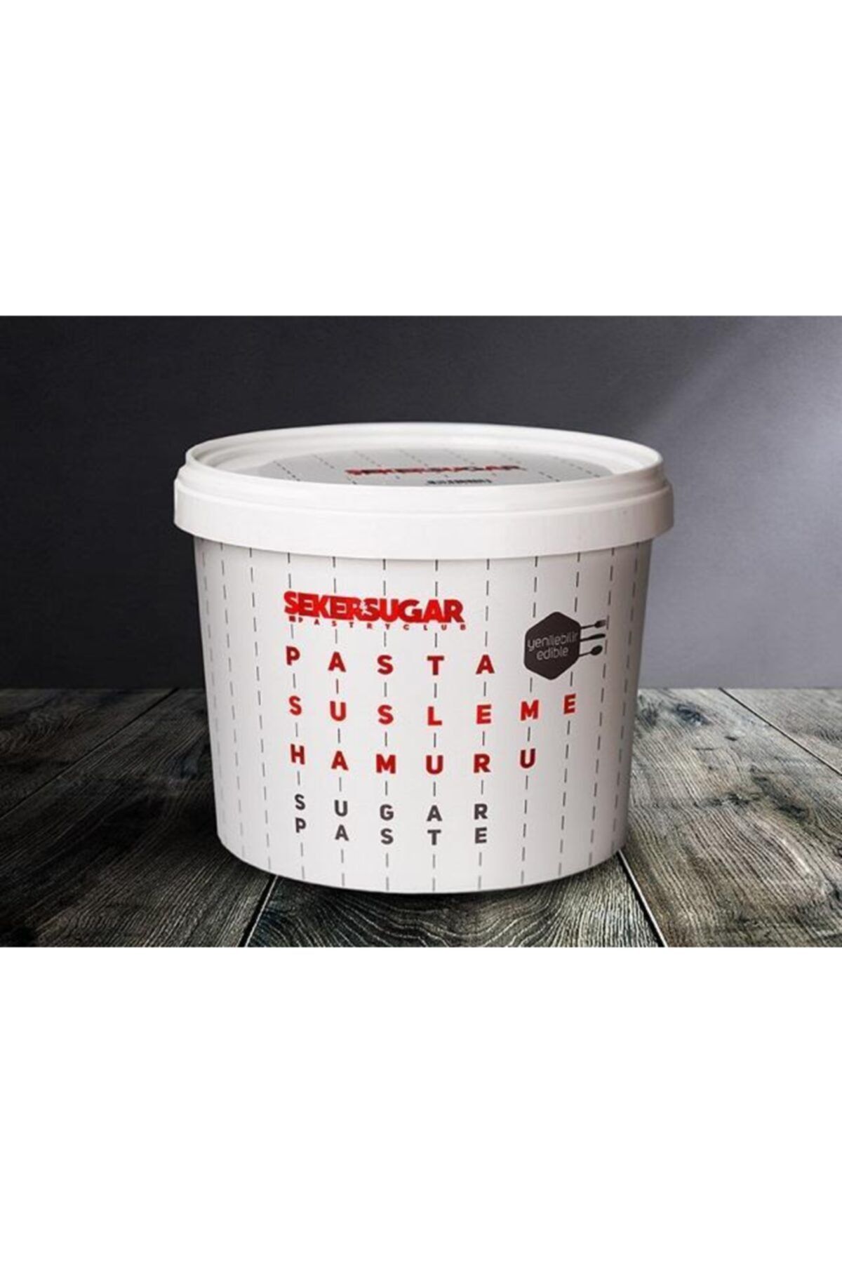 ŞEKER & SUGAR Siyah Şeker Hamuru 2,5 kg
