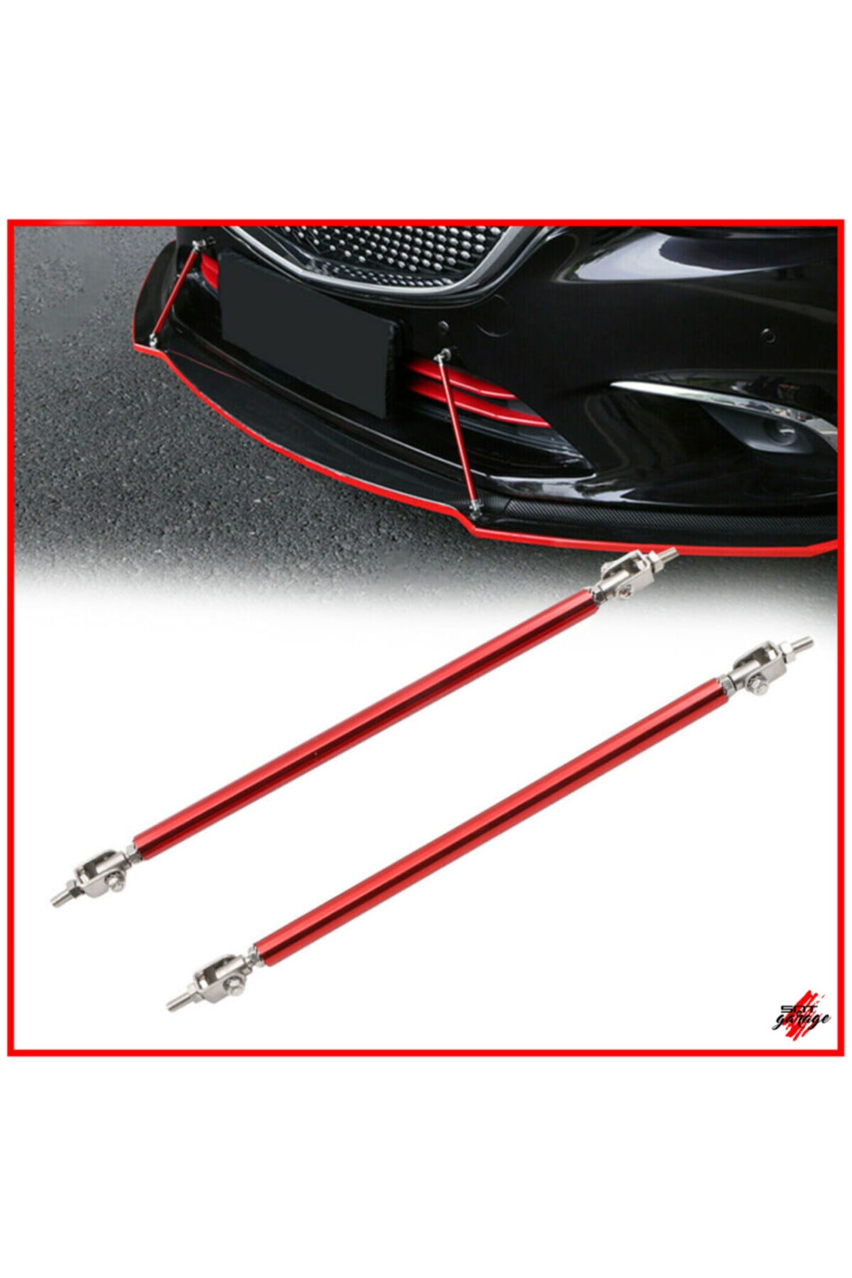 SNTGARAGE Üniversal Lip Tutucu Kırmızı