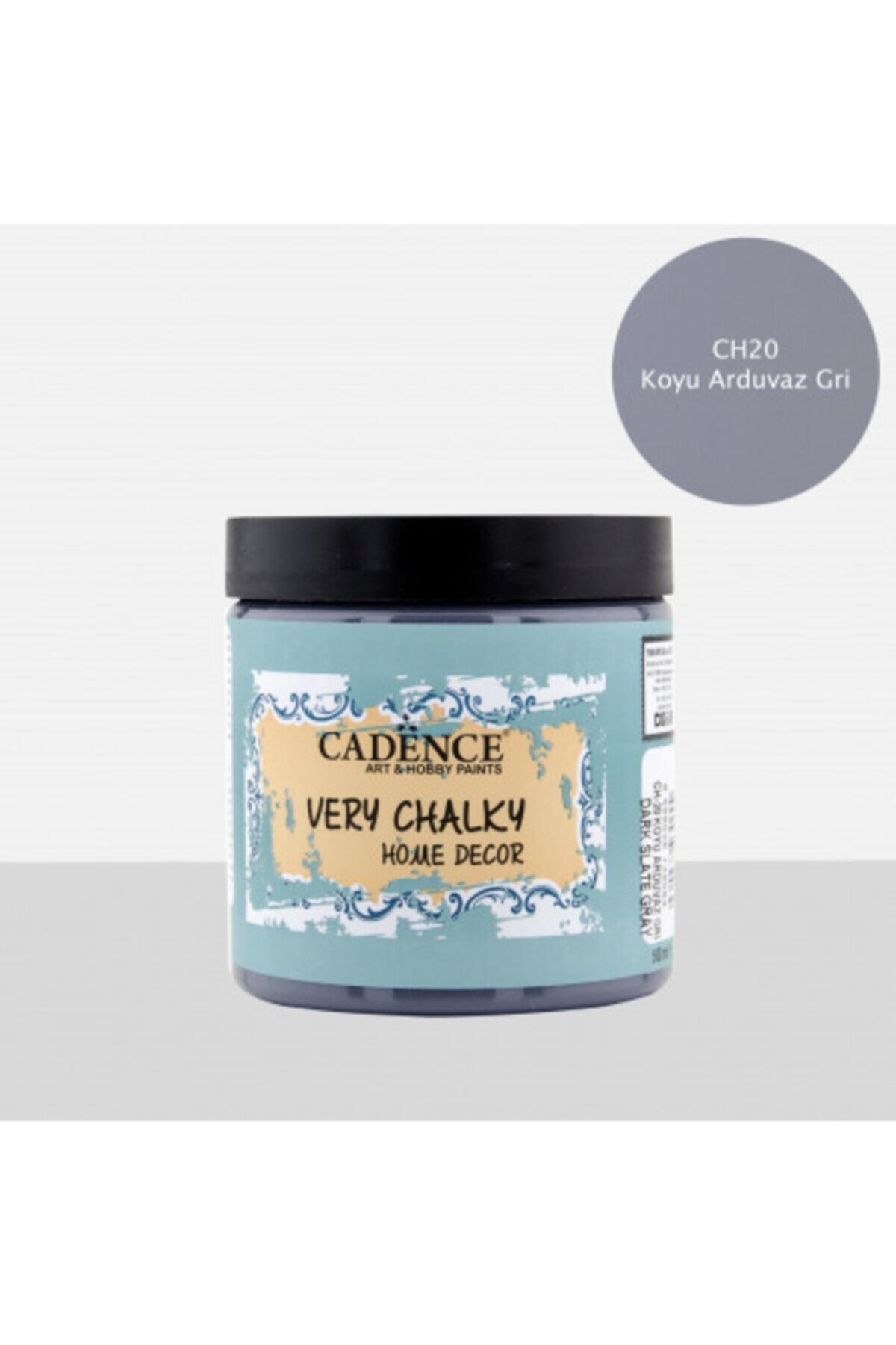Cadence Very Chalky Home Decor 500 Ml Ch20 Koyu Arduvaz Gri Boya