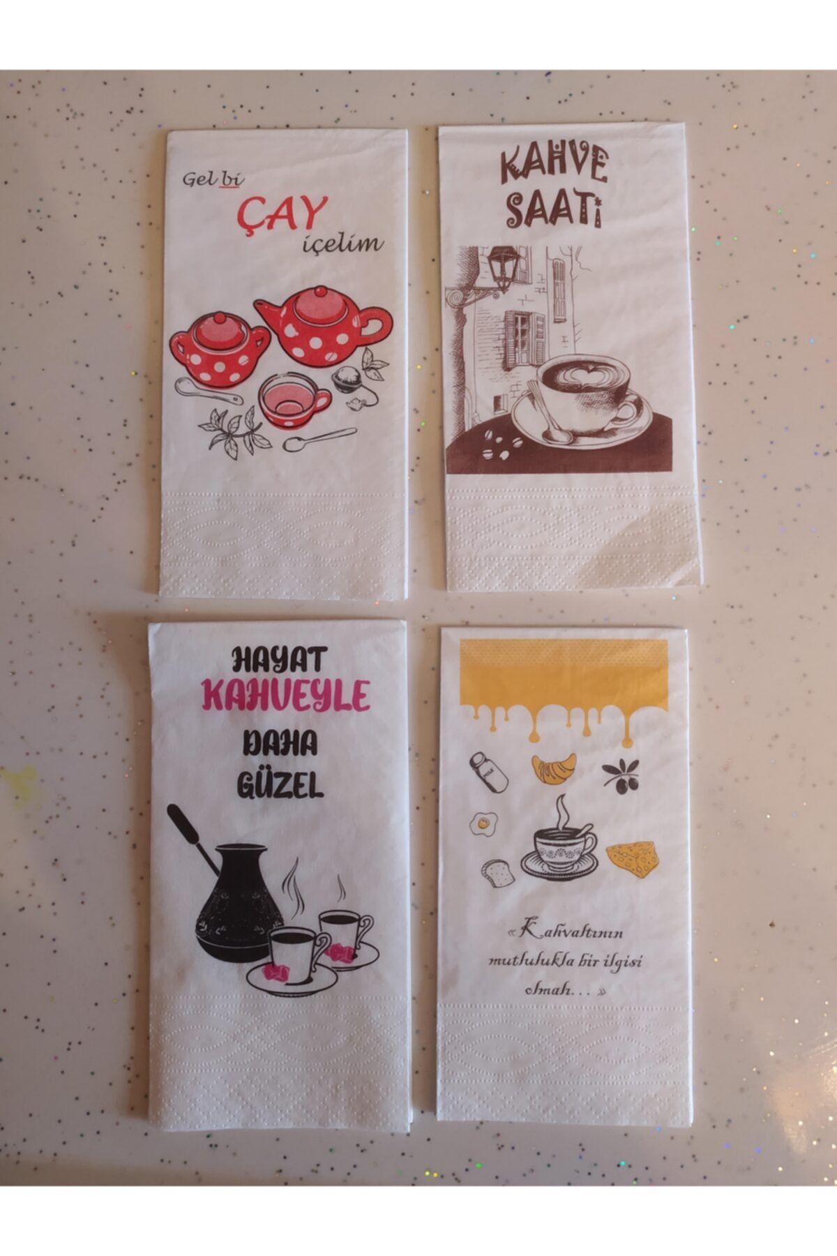 Lidya Sunum Peçeteleri 4 Ü 1 Arada -2- Ld1375