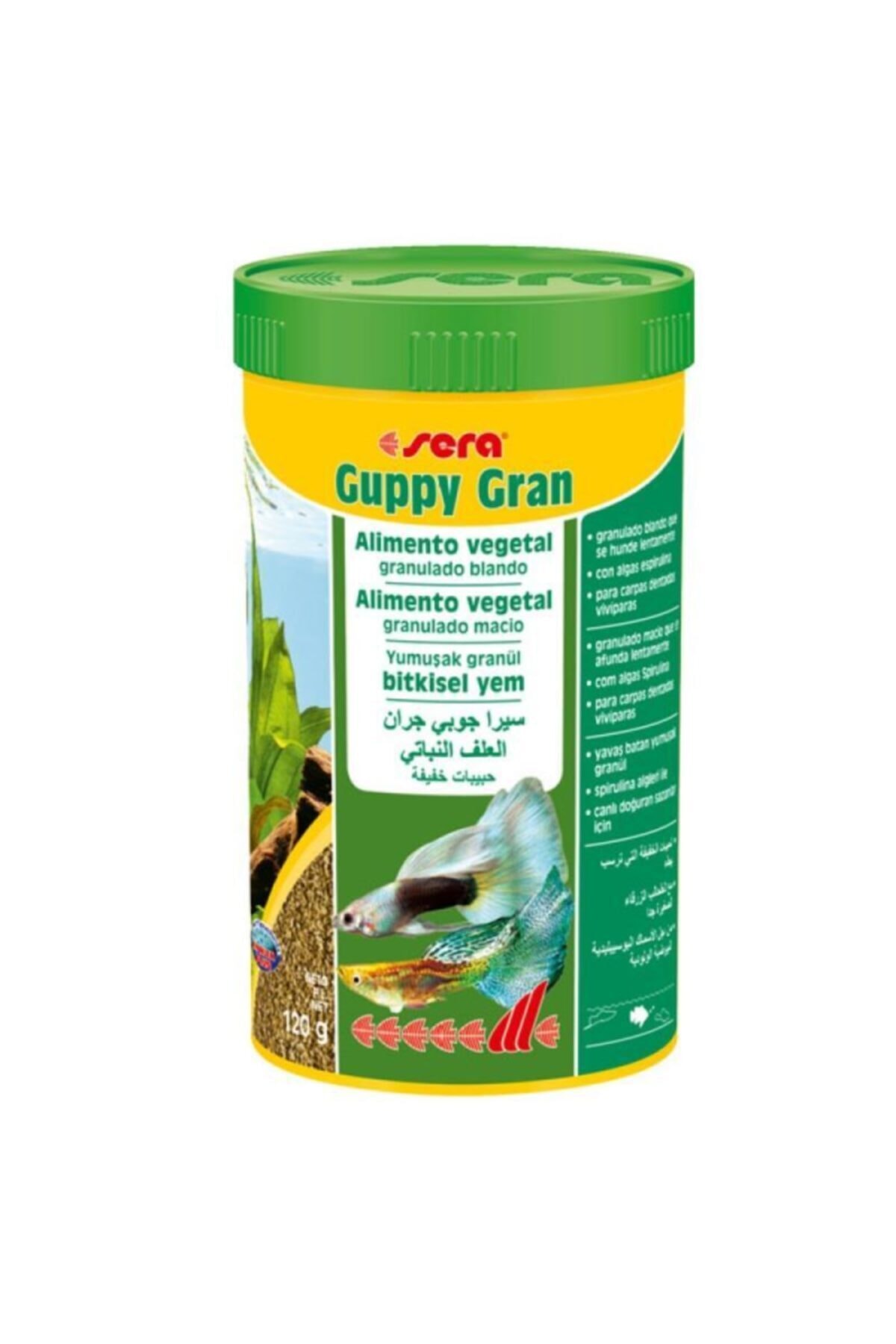 SERA Guppy Gran 250 Ml / 120 Gr