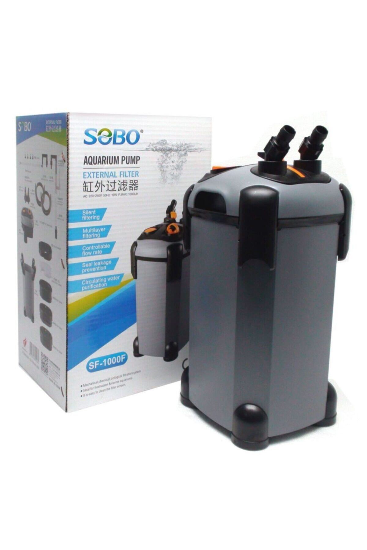 Sobo Akvaryum Dış Filtre Sf-1000f 10w. 1000 Lt/saat