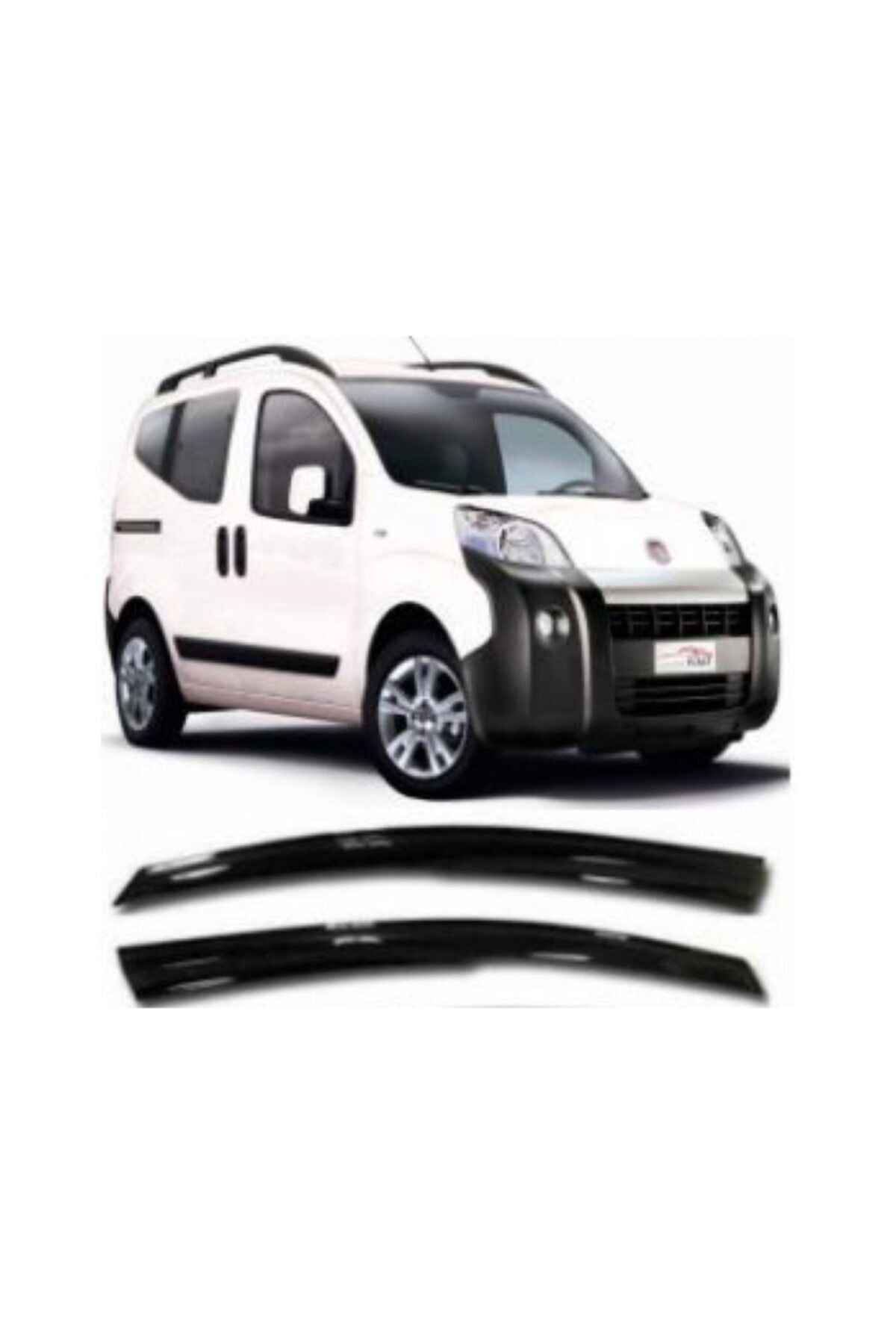 AutoFresh Fiat Fiorino Cam Rüzgarlığı - Kırılmaz Sağlam Spor 2parça
