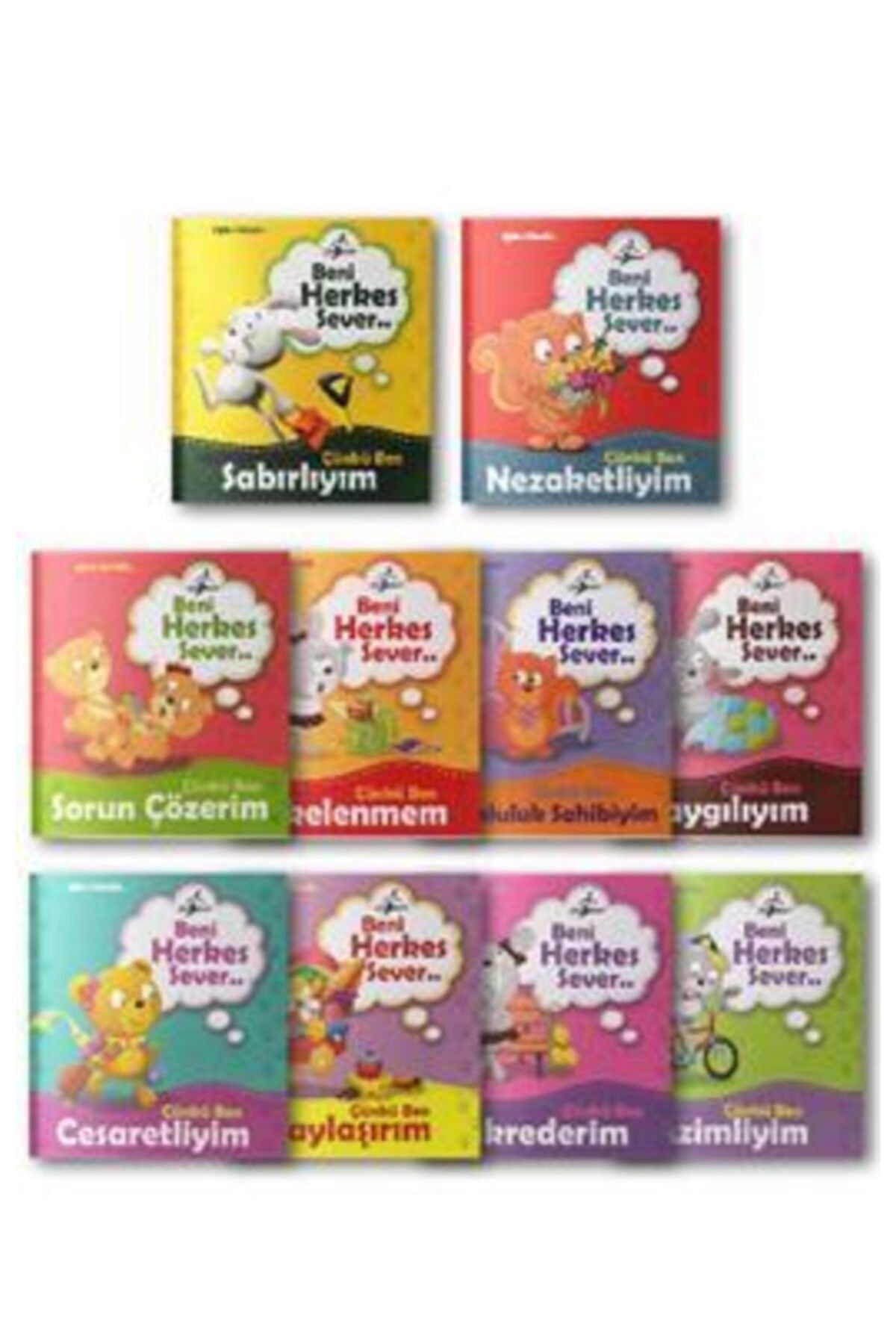 Dorlion Yayınevi Çocuklar Için Zeka Geliştirici Ve Eğitici Etkinlik 10´lu Kitap Seti