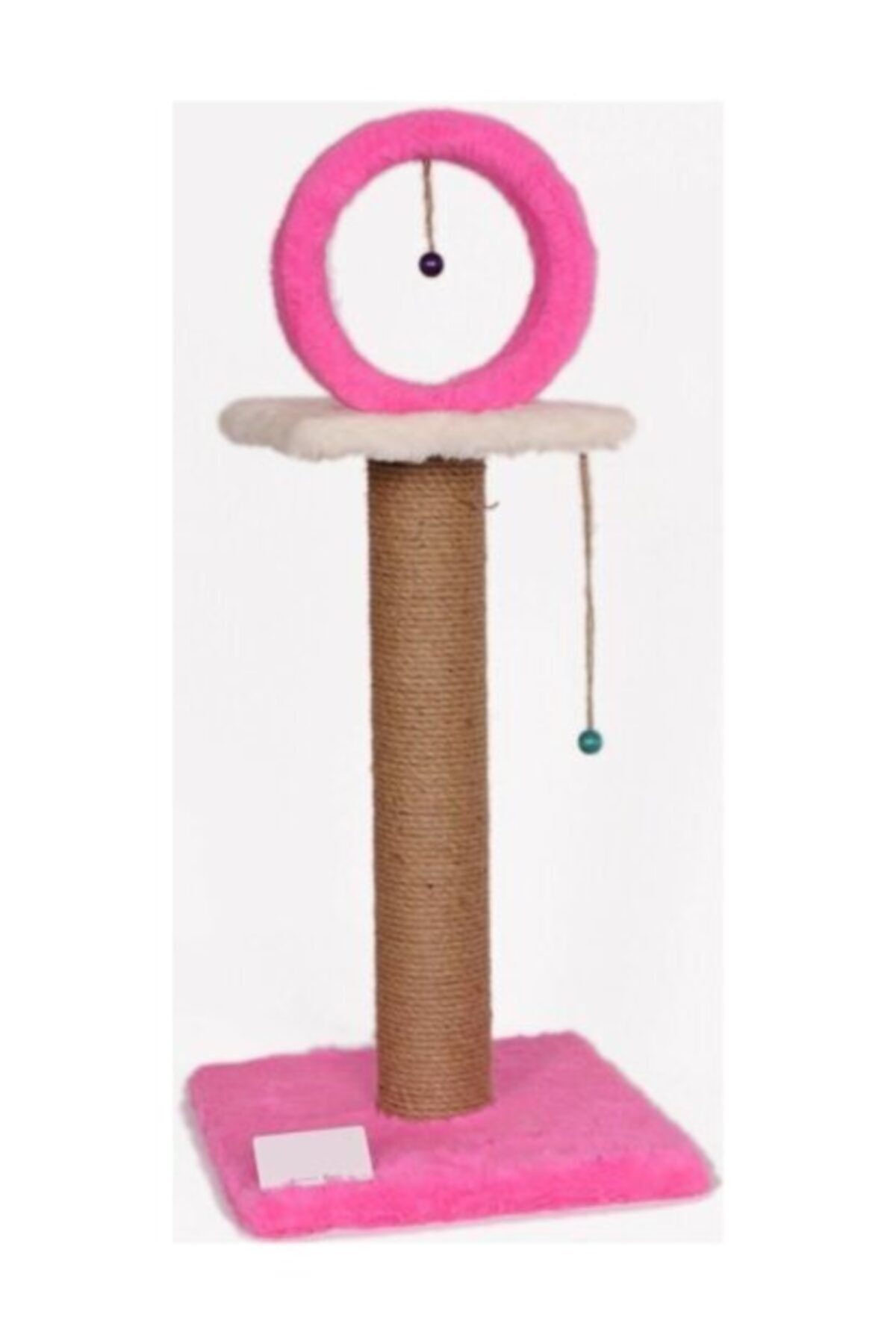 Pet Pretty Cathause Cathause Tırmalama T6 Çemberli Pembe