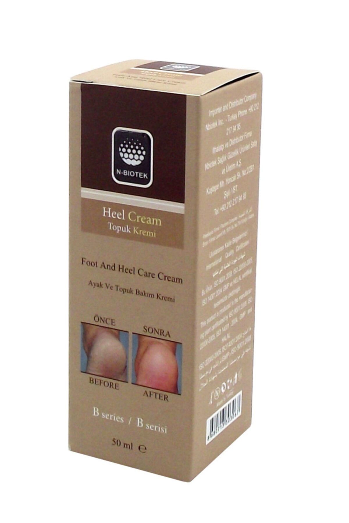 Nurs Ayak Ve Topuk Bakım Kremi 50 Ml