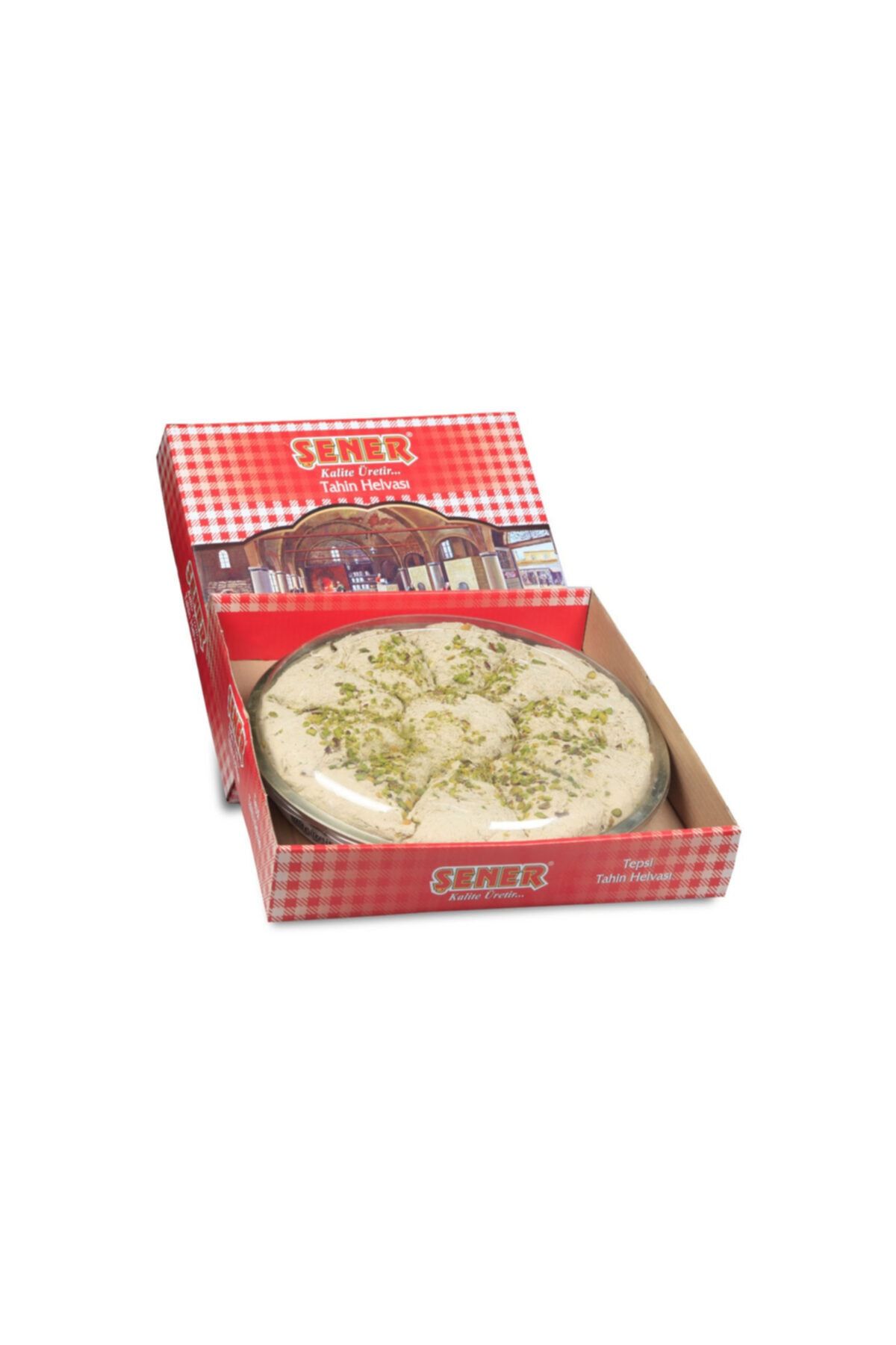 Şener Helva 5 Kg Tepsi Fıstıklı