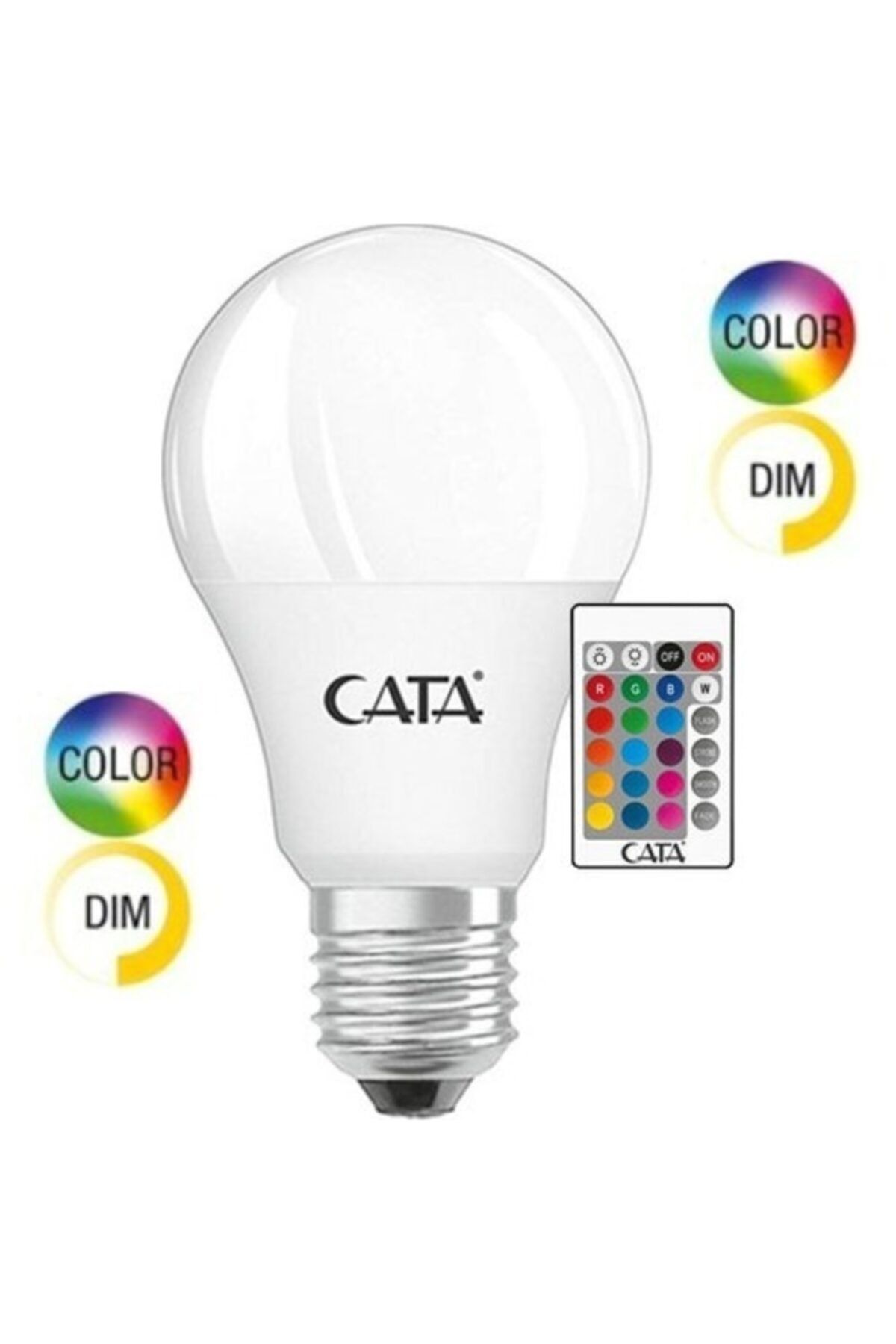 yildiz yapi uzaktan kumandali rgb led ampul 9w e27 dimmer fiyati yorumlari trendyol