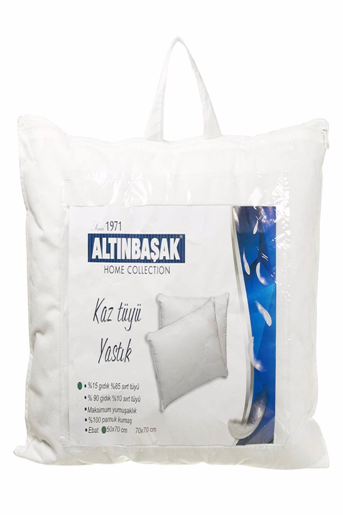 Altınbaşak 50x70cm Kaz Tüyü Yastık