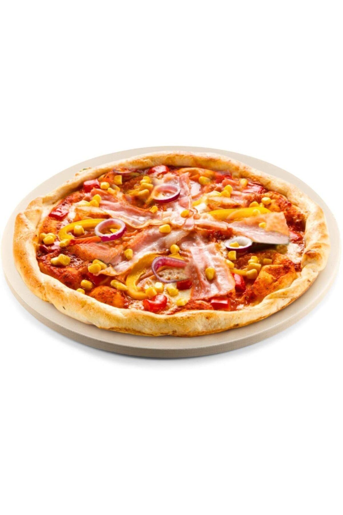 kackar yuvarlak pizza tasi firin tasi 38 cm fiyati yorumlari trendyol