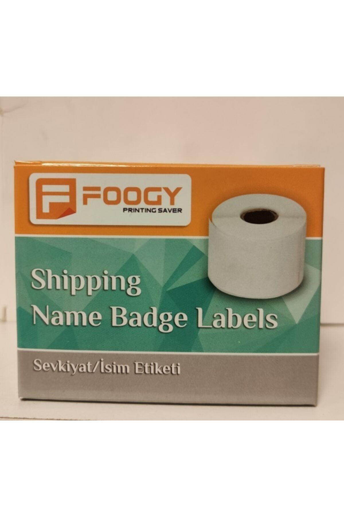 FOOGY Dymo Etiket Muadili Disket Etiketi 70 Mm X 54 Mm