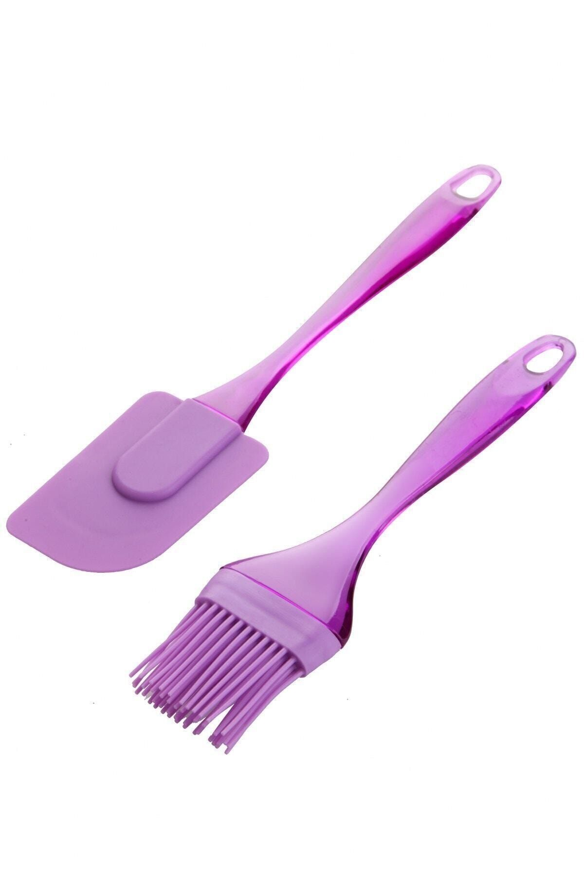 Partyheavenn 2'li Silikon Fırça Spatula Seti