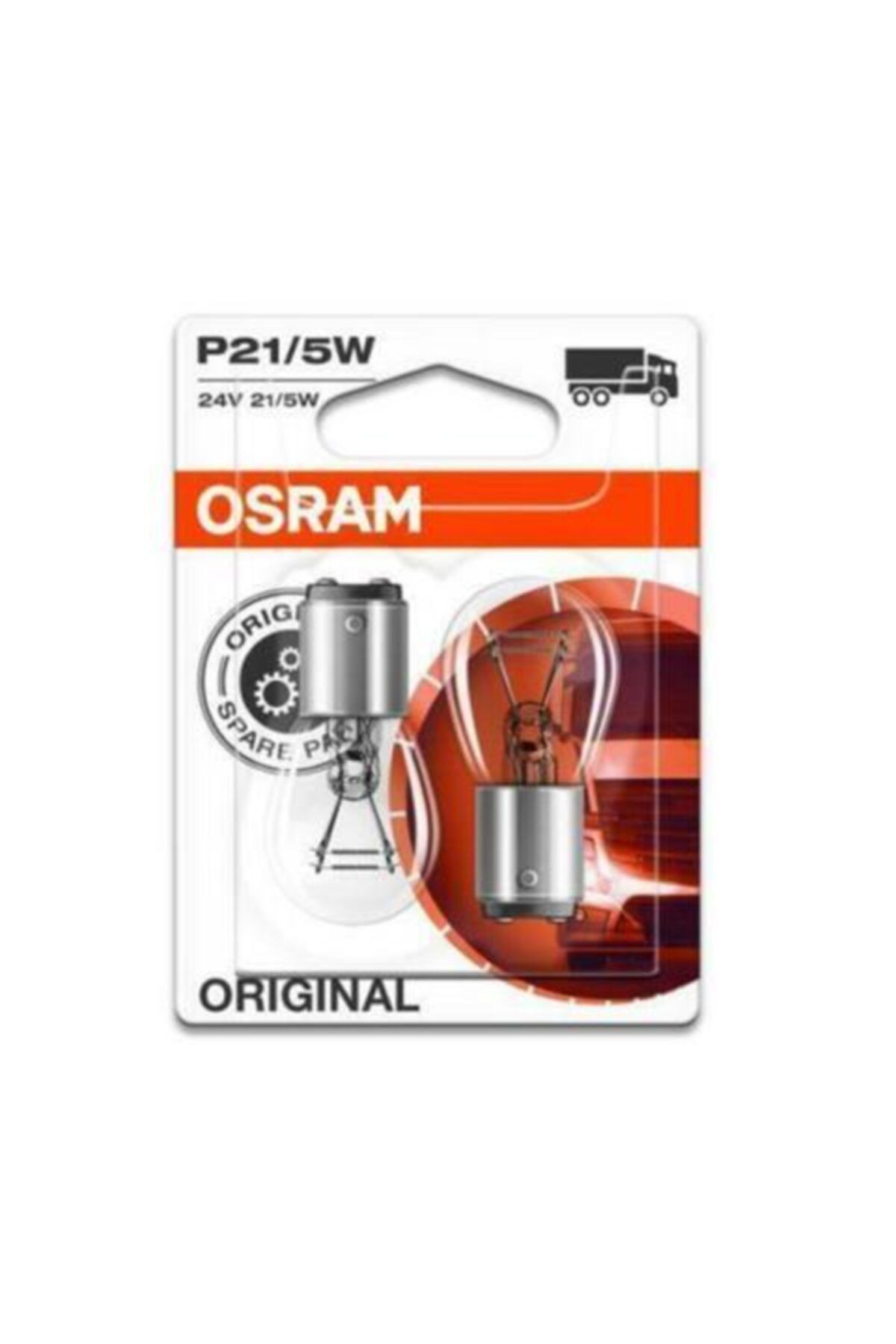 Osram 21/5 Park Fren Ampulü Çift Duy Ters Tırnak 1016