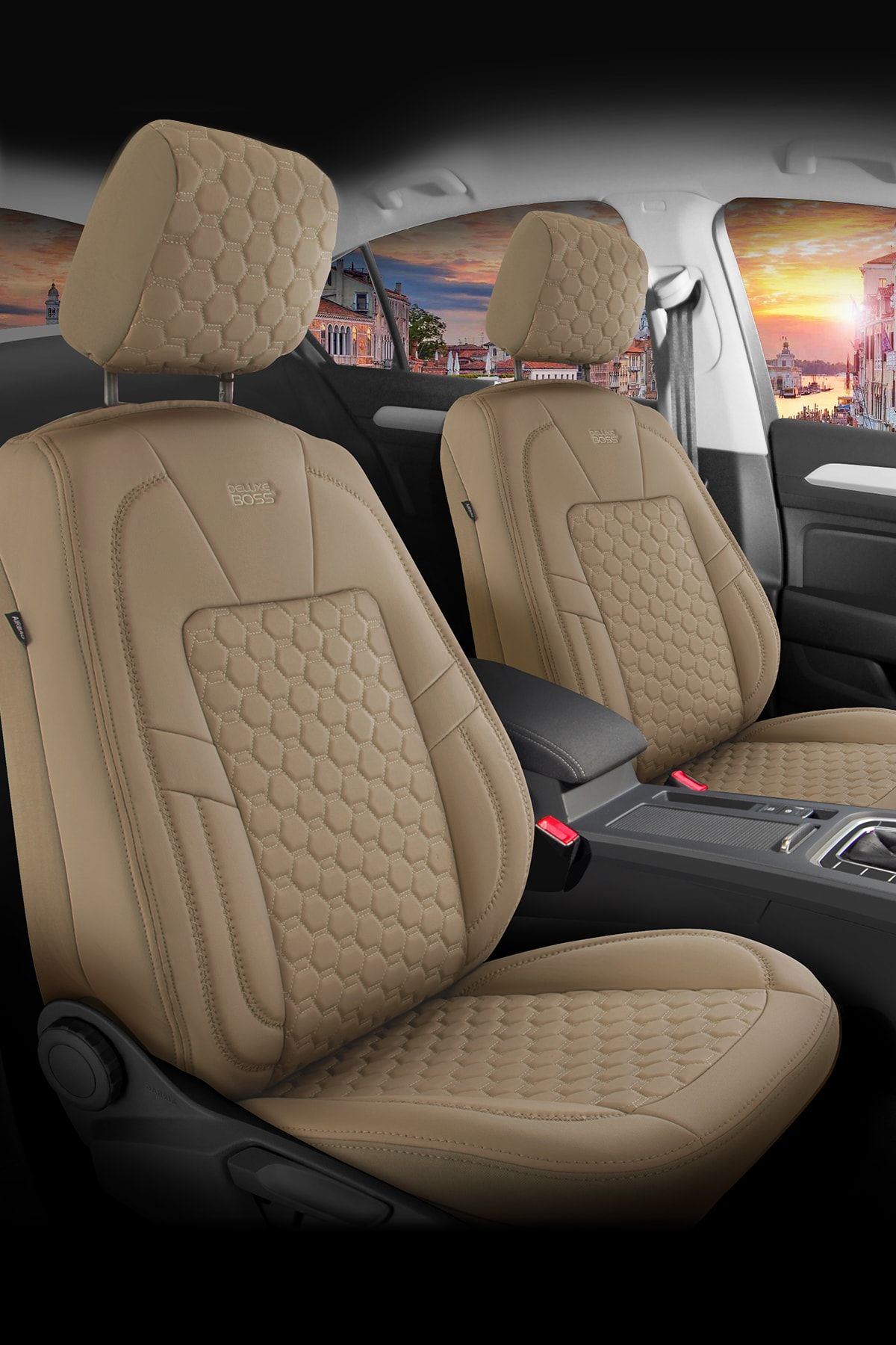 deluxe boss dacia solenza uyumlu deri koltuk kilifi fiyati yorumlari trendyol