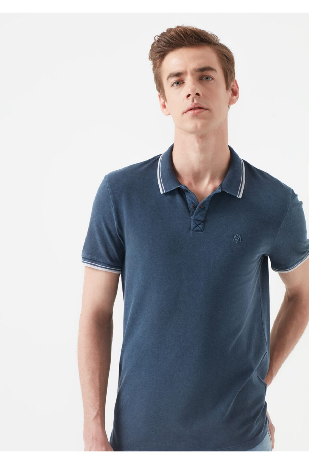 Mavi Erkek Indigo Polo Tişört