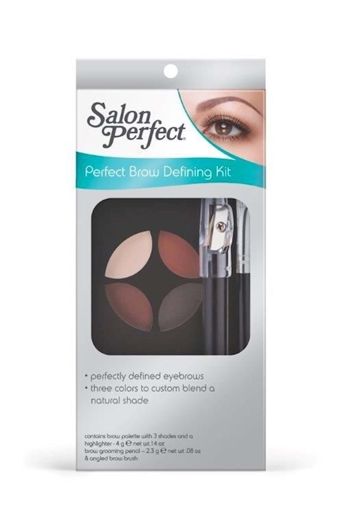 Salon Perfect Kaş Boyama Seti Brow Defining Kit
