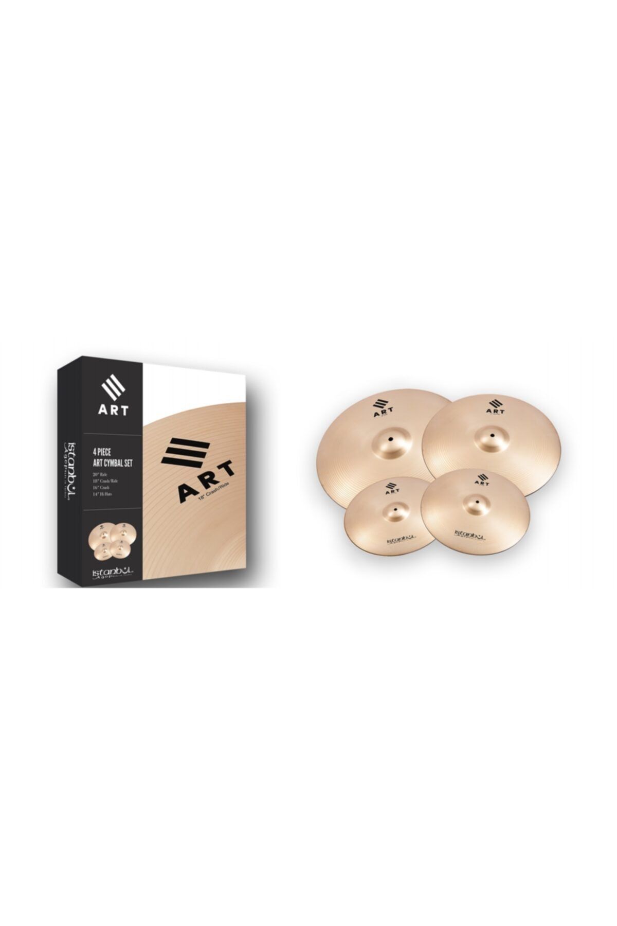 ISTANBUL AGOP Larts4 4pıece Art Cymball Set Zil Seti
