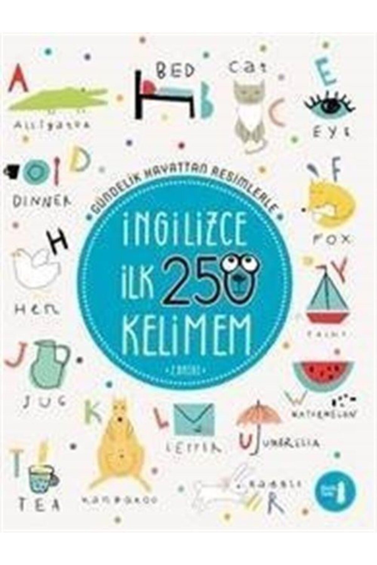 Büyülü Fener Yayınları Gündelik Hayattan Resimlerle Ingilizce Ilk 250 Kelimem