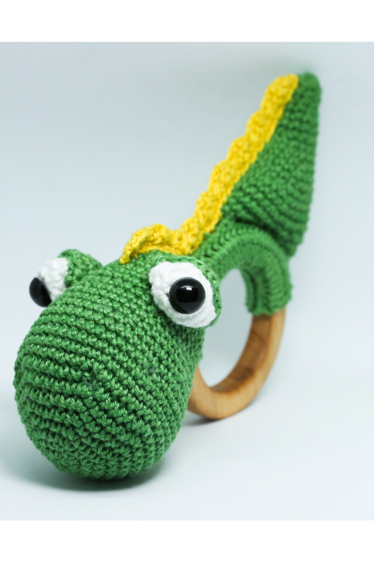 Gift for baby shop Doğal Çıngırak Dino