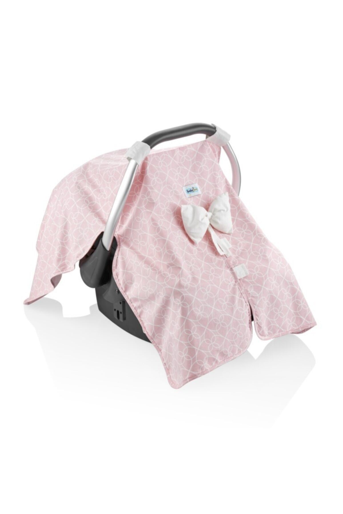 Babyjem Ana Kucağı Örtüsü Ve Minderi Pembe