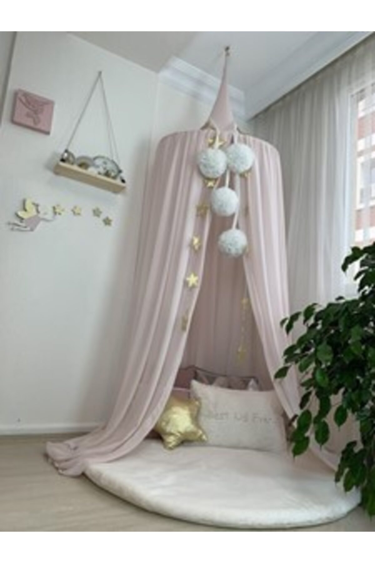 PAMUKA Cibinlik Şifon Toz Pudra 60x280 Cm