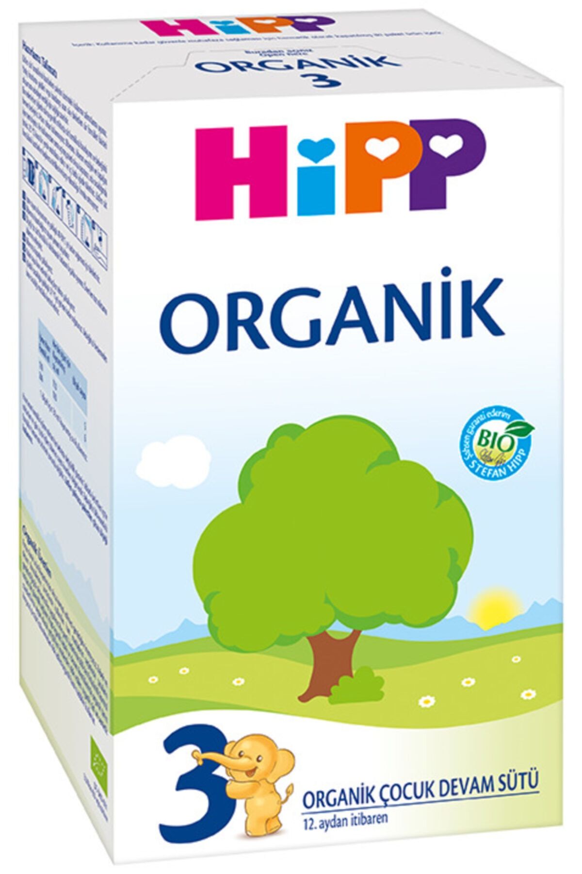 Hipp 3 Organic Devam Sütü 600 gr