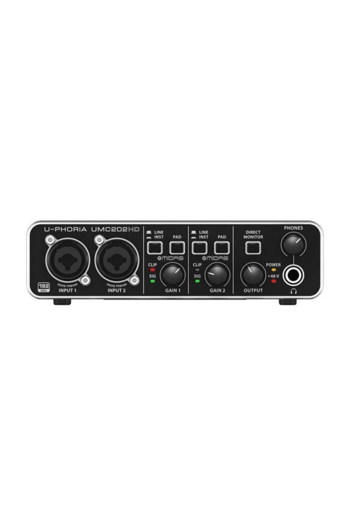 Behringer Usb Stüdyo Ses Kartı Umc202hd