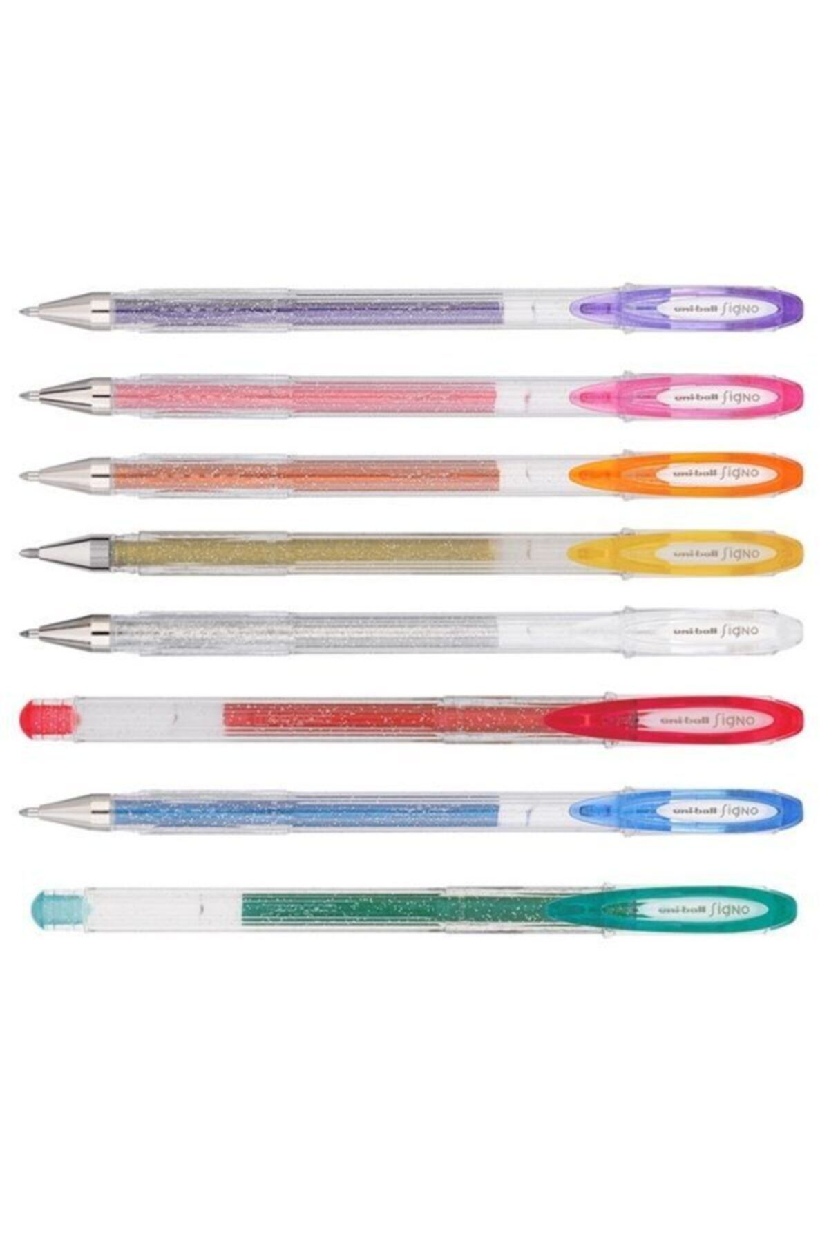 UNİBALL Signo Sparkling 1.0 Jel Kalem Set 8li Set