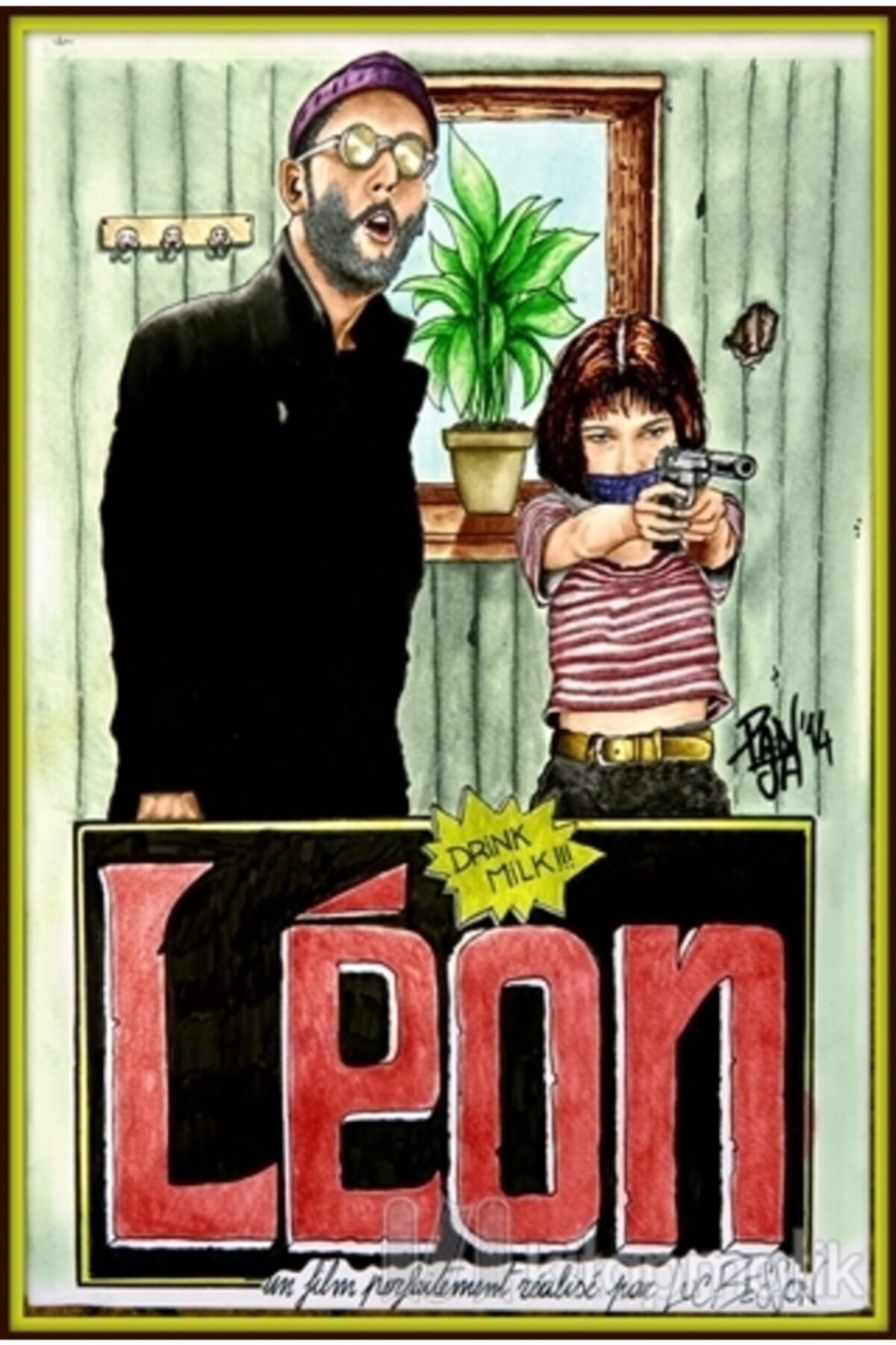 Melisa Poster Leon Yeşil