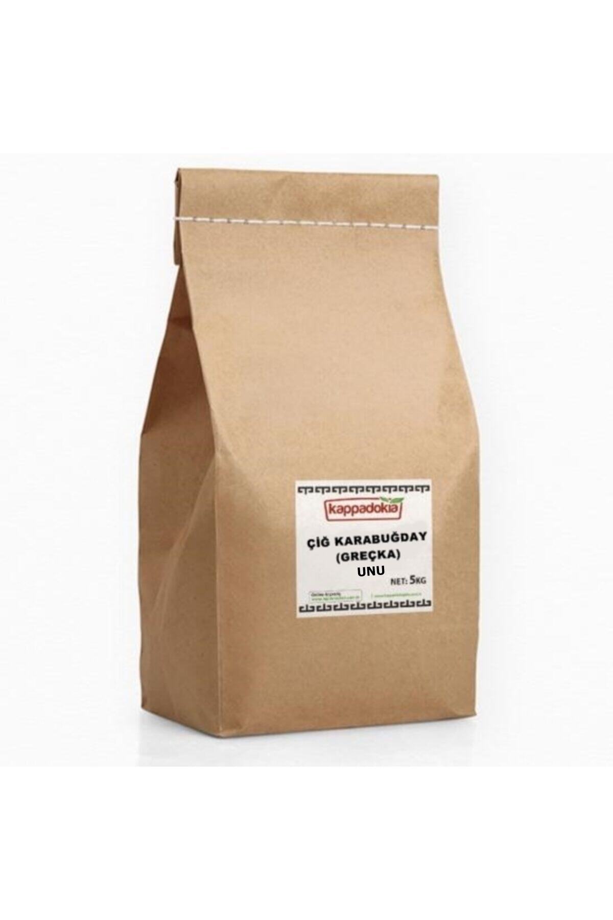 KAPPADOKİA Katkısız Çiğ Karabuğday(greçka) Unu 5 Kg
