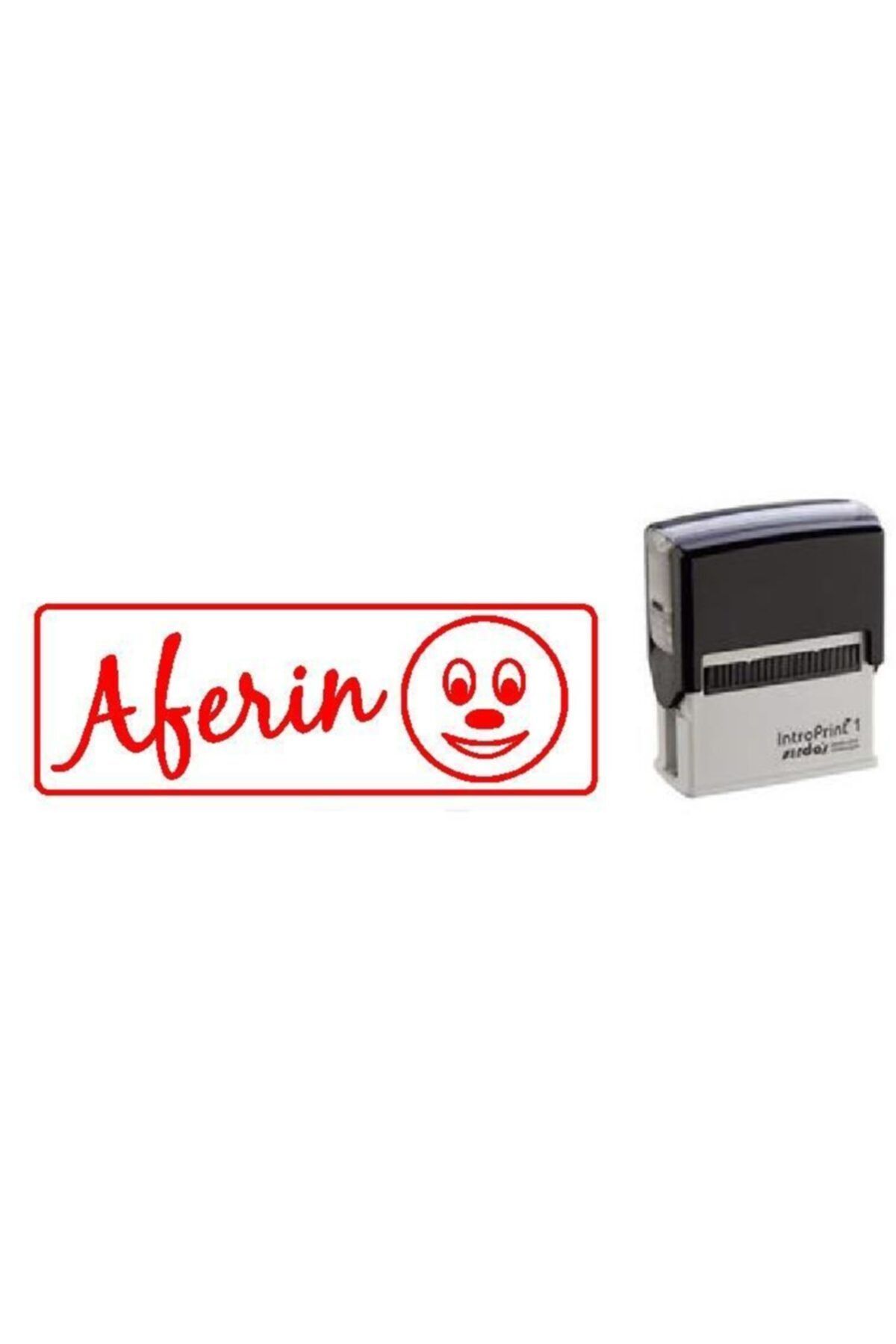 Sırdaş Aferin Kaşesi Öğretmenler Için Kaşe Aferin Yazılı - Kırmızı
