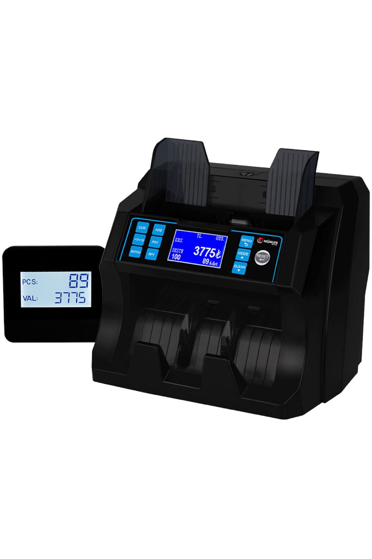 Mühlen Profesyonel Karışık Para Sayma Makinesi Atom  3 / Tl, Euro, Gbp (9360)