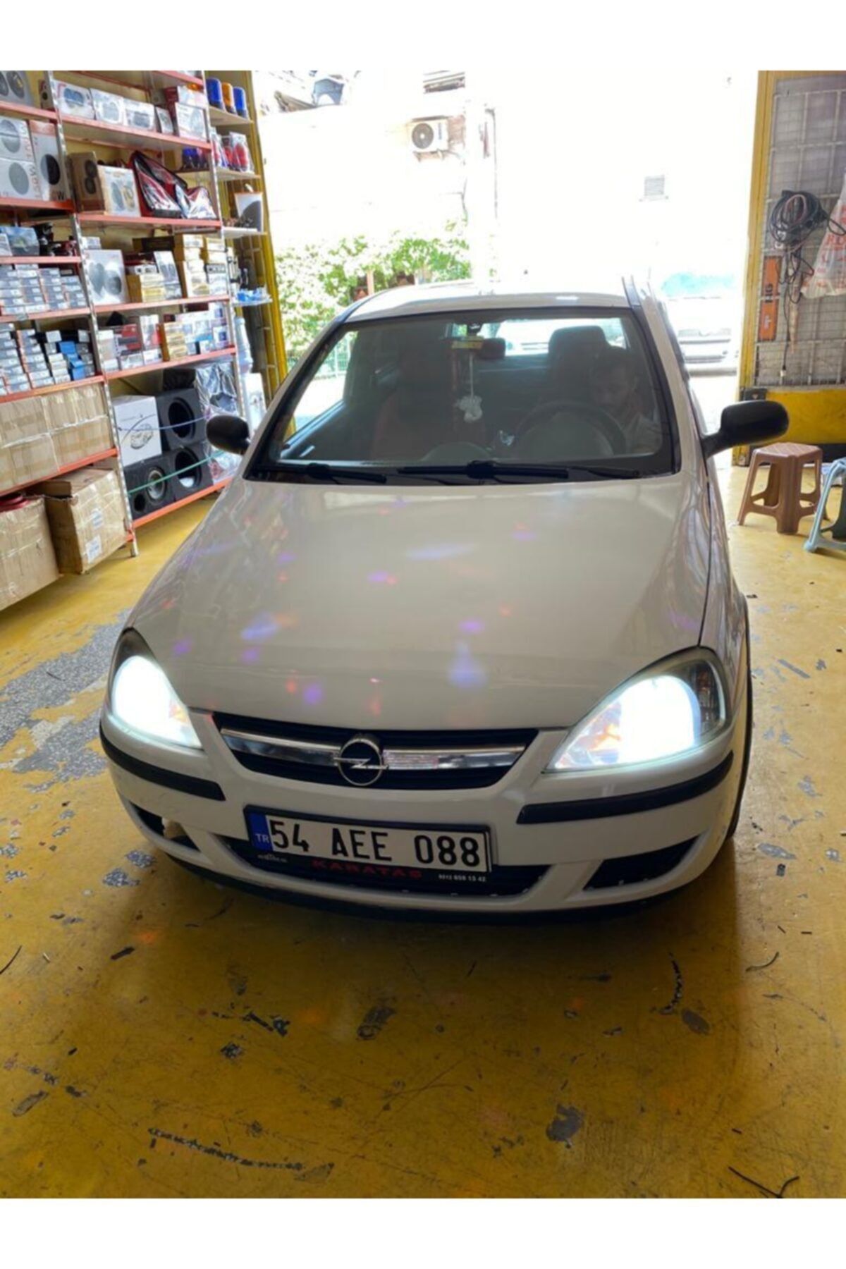GENÇ GARAJ H4 Şimşek Etkili Beyaz Led Xenon Led Ampul Zenon