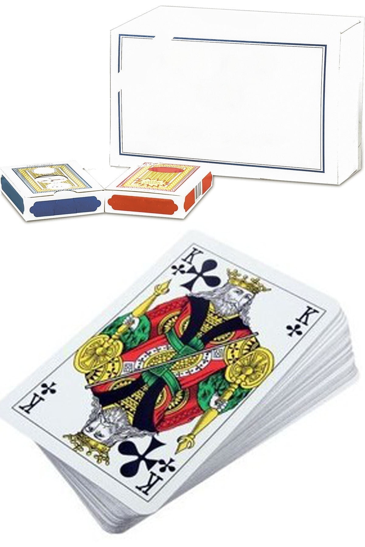 Chermik Angora Mavi A30 Oyun Kağıdı Iskambil Kağıdı 1.kalite 1 Deste 1450