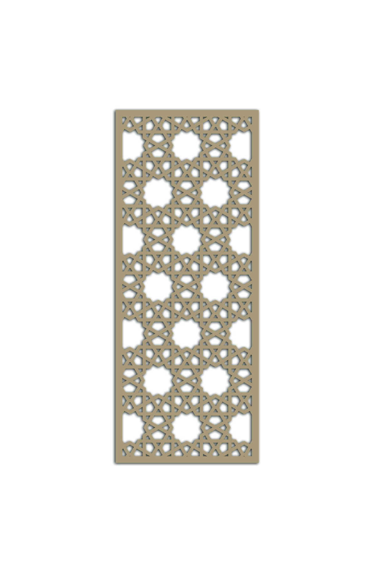 Liar Dekor Liar Ahşap Seperatör (Paravan) - KSP-211 - (10 mm) - (100 cm x 210 cm) - (Ham)