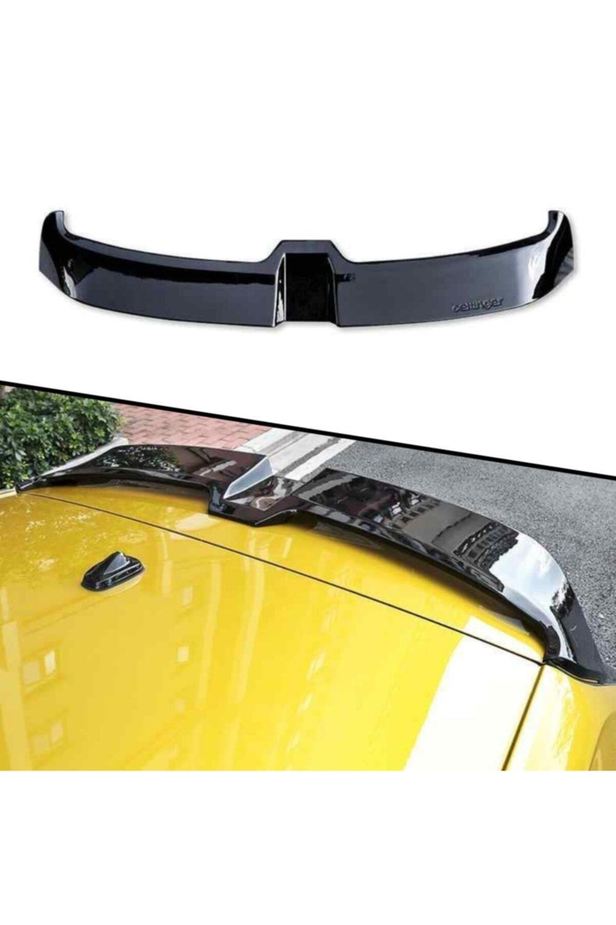 Araba Alışveriş Volkswagen Tuning Polo 2019 Piona Black Boyalı Spoyler/spoiler