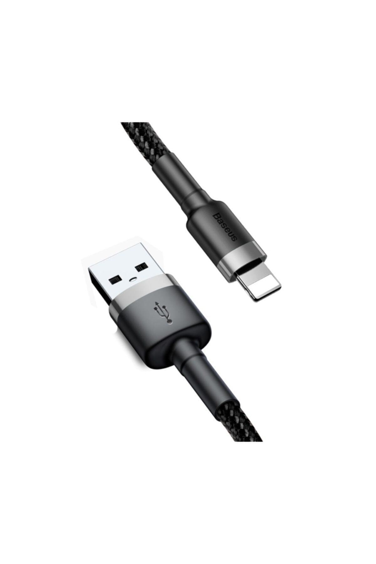 Baseus Cafule Cable Usb Iphone 2.4a 50cm Kısa Şarj Data Powerbank