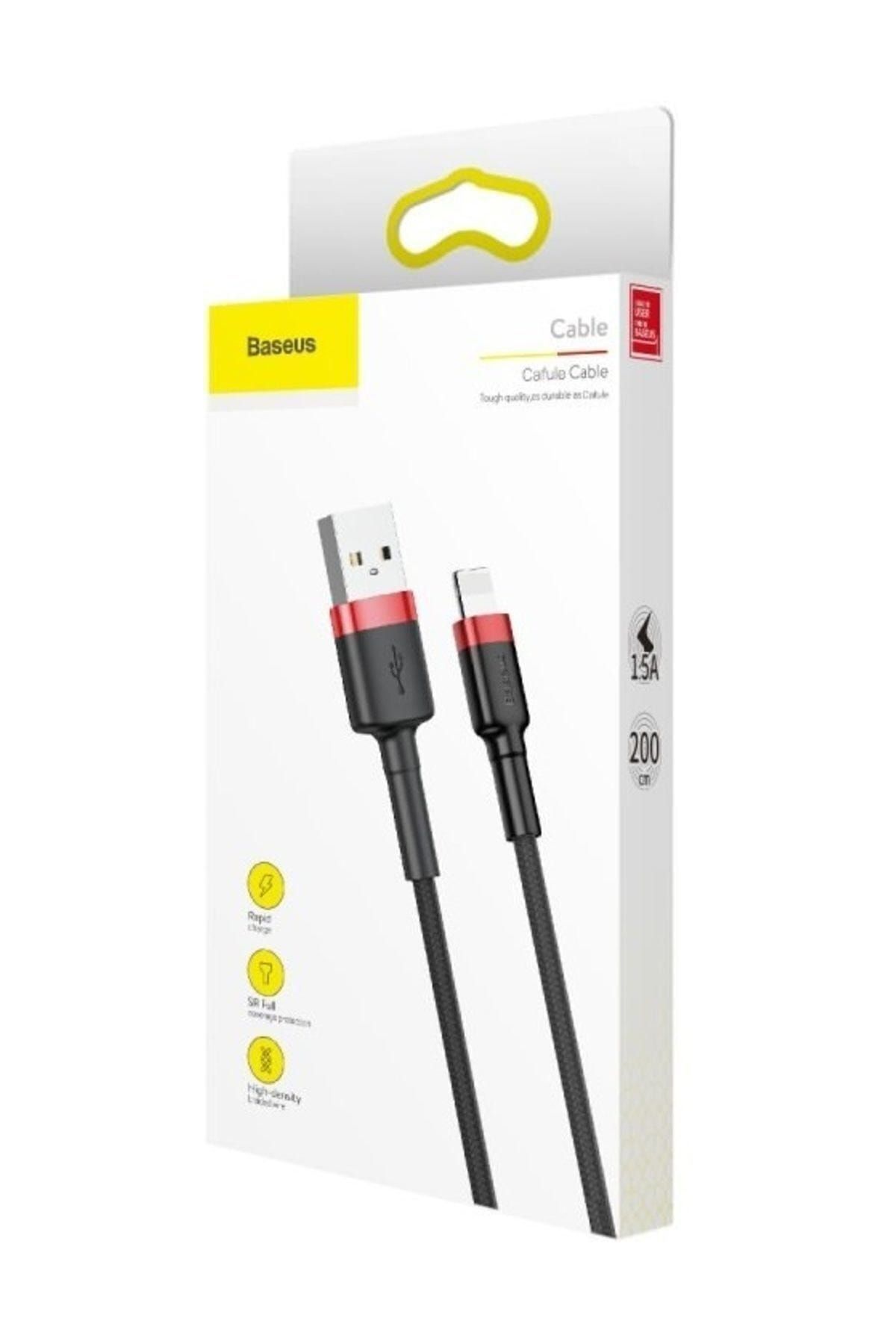 Baseus Cafule Lightning Uyumlu  USB Kablo 1.5 A 2 mt