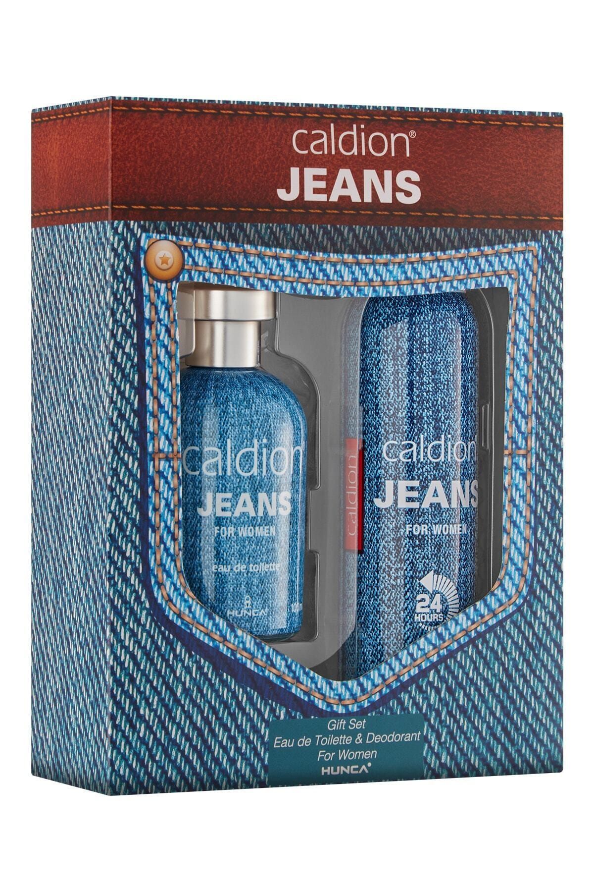 Caldion Jeans Kadın Parfüm Edt 100 Ml + Deodorant 150 Ml