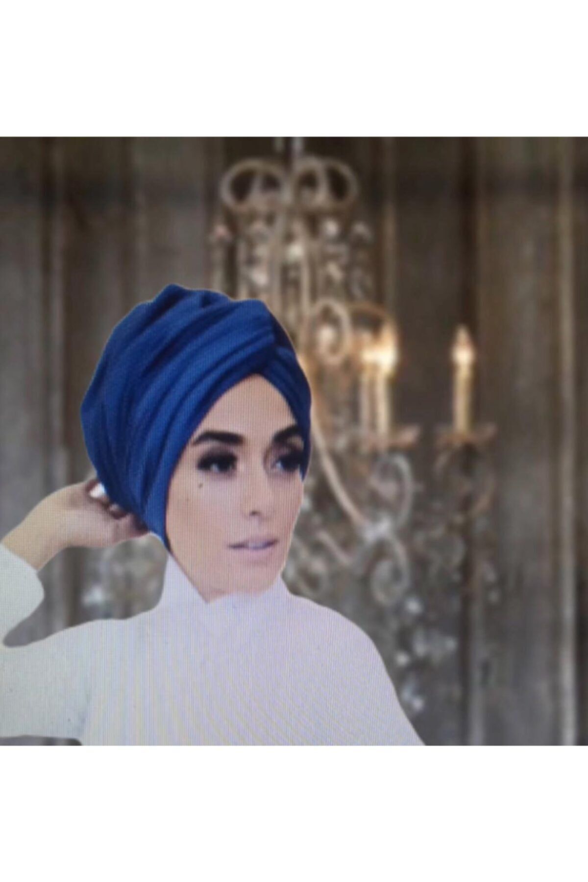 KÜBRA HATUN Kalp Düğümü Dolgulu Hazır Bone