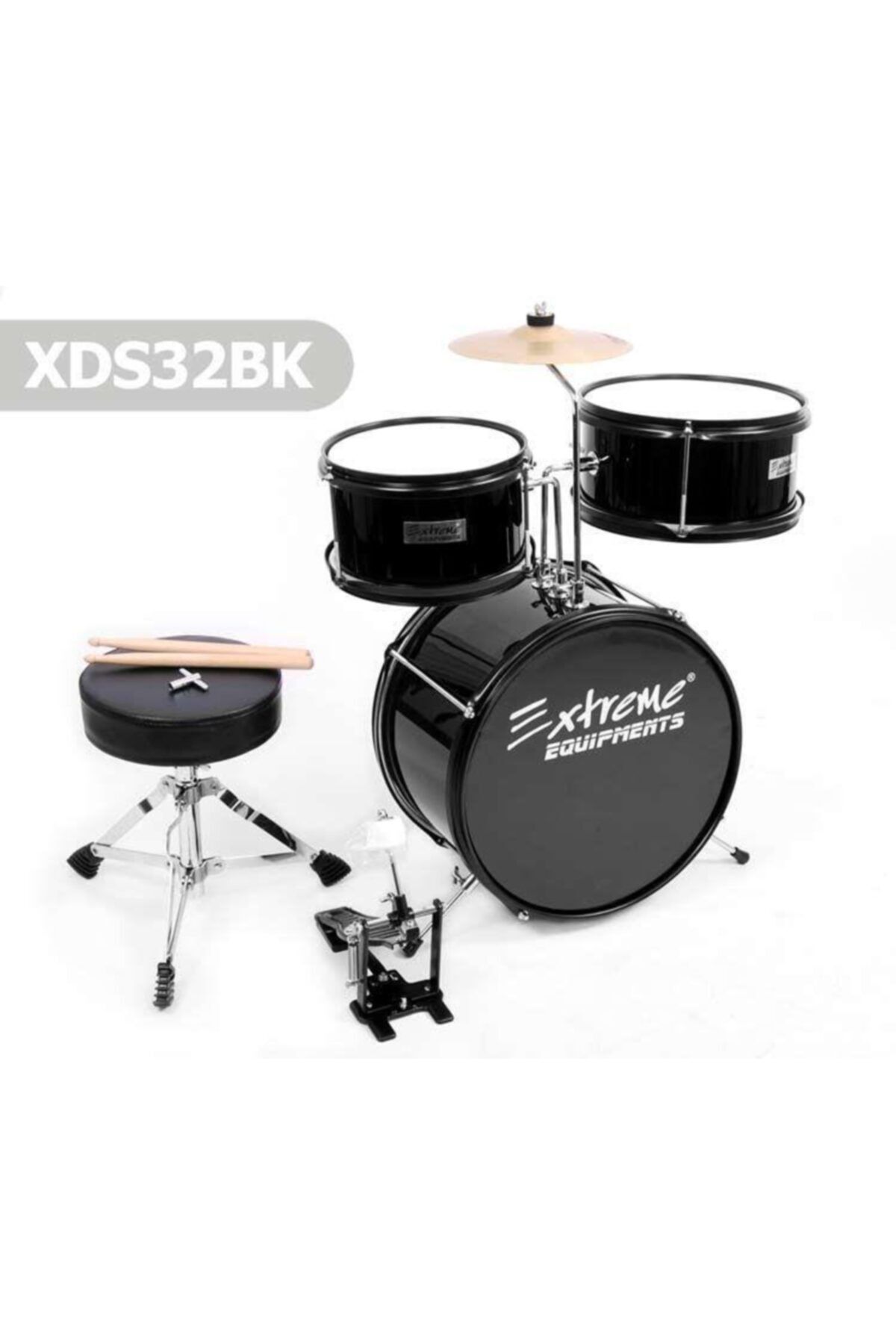 HİLALSHOP Bateri Davul Seti Xds32bk