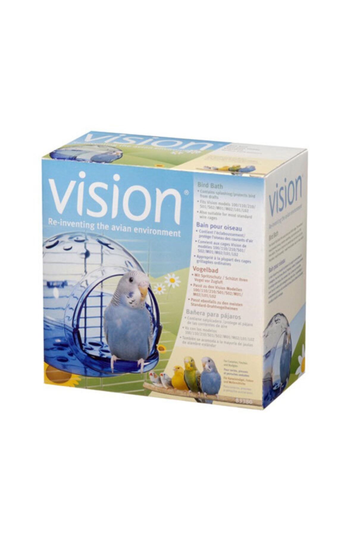 HİLALSHOP Vision Plastik Kuş Banyoluğu